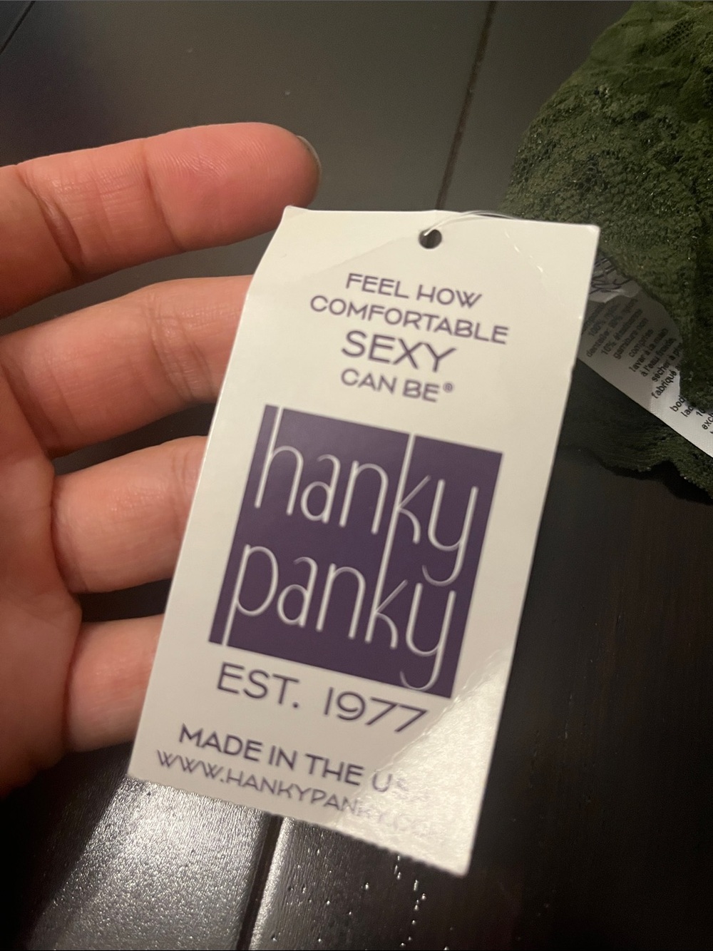 HANKY PANKY Signature Lace Padded Bralette (XS) NWT - Picture 2 of 5